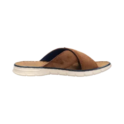 Leder Pantoletten Cognac -Schuhe Verkäufe 2703b618f730de08f051b55736a564d3