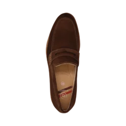 Leder Slip On Dunkelbraun -Schuhe Verkäufe 311 AJW63 1400 6100 d