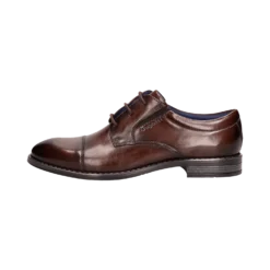 Leder Business Schnürer Dunkelbraun