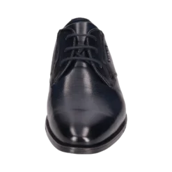 Leder Business Schnürer Dunkelblau -Schuhe Verkäufe 312 AFY02 1100 4100 005