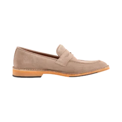 Leder Slip On Sand -Schuhe Verkäufe 314 AT460 1400 5300 004