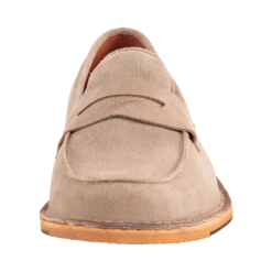 Leder Slip On Sand -Schuhe Verkäufe 314 AT460 1400 5300 005