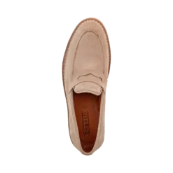 Leder Slip On Sand -Schuhe Verkäufe 314 AT460 1400 5300 d