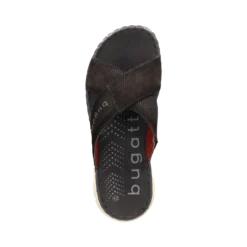 Leder Pantoletten Dunkelgrau -Schuhe Verkäufe 315 A3286 1469 1111 d