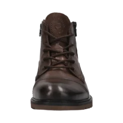 Leder Schnürstiefel Dunkelbraun -Schuhe Verkäufe 321 A0U3L 3500 6100 005