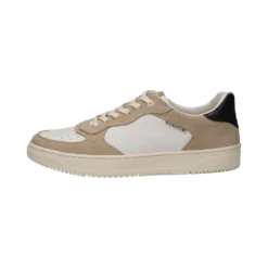 Leder Schnürer Beige