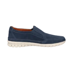 Leder Slip On Blau 10 Leder Slip On Blau -Schuhe Verkäufe 321 AKM61 1400 4000 004