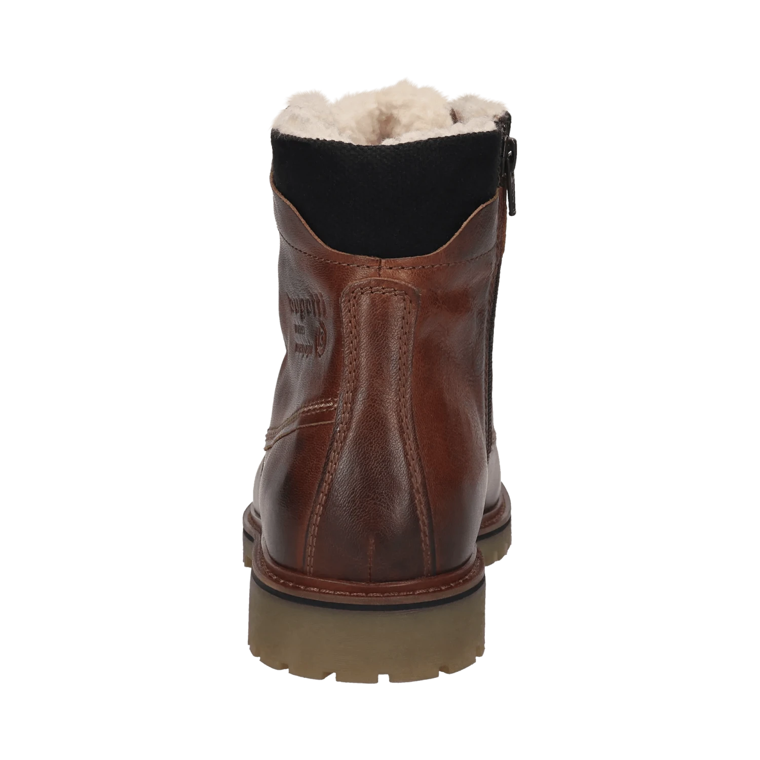 Leder Schnürstiefel Braun 3 Leder Schnürstiefel Braun – Bild 3