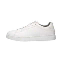 Leder Schnürer Weiß