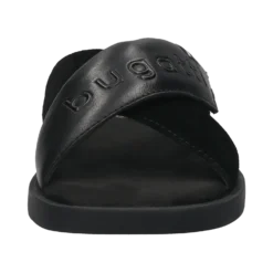 Leder Pantoletten Schwarz -Schuhe Verkäufe 321 ART80 1014 1010 005