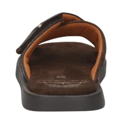 Leder Pantoletten Dunkelbraun 13 Leder Pantoletten Dunkelbraun -Schuhe Verkäufe 321 ART80 1014 6161 003