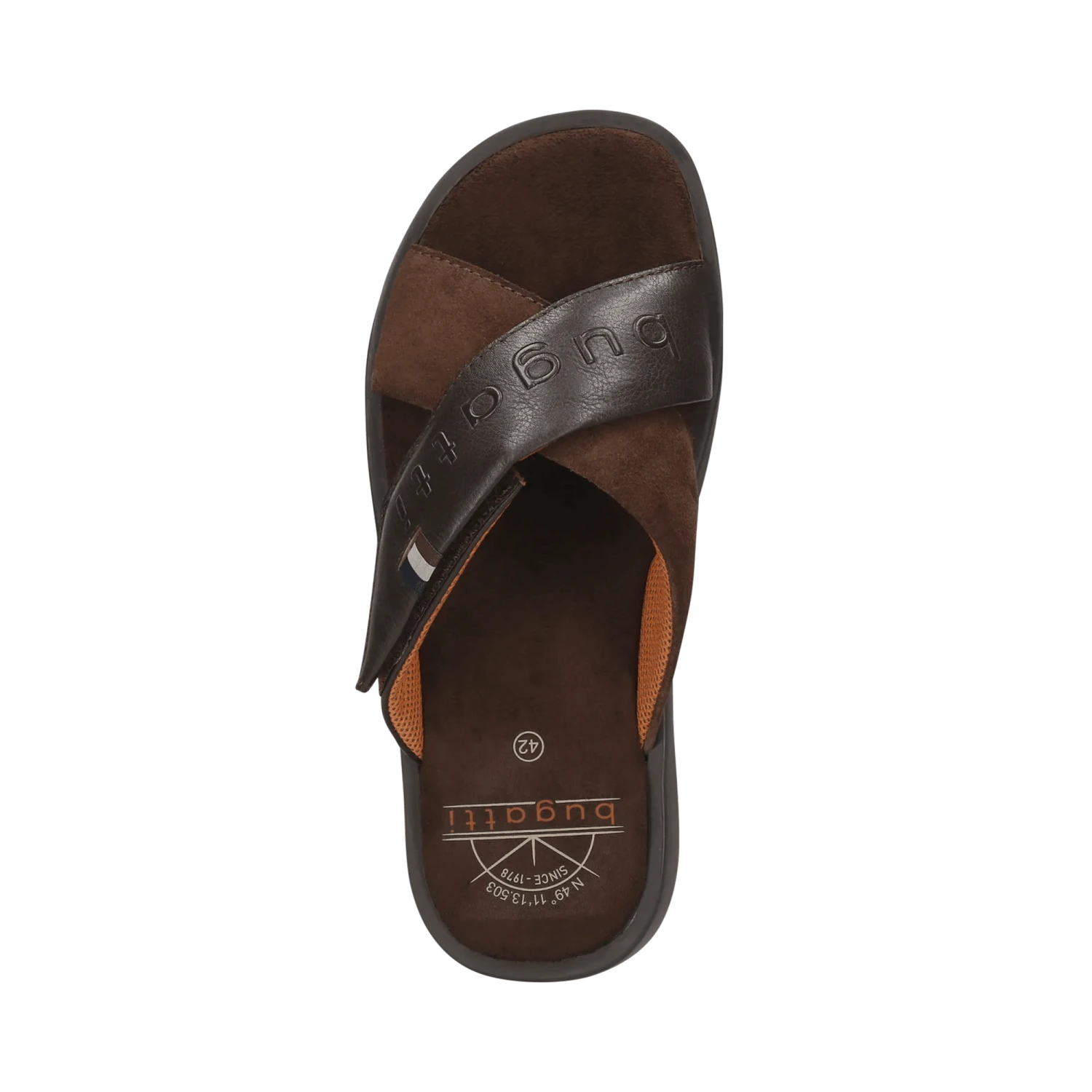 Leder Pantoletten Dunkelbraun 8 Leder Pantoletten Dunkelbraun – Bild 8