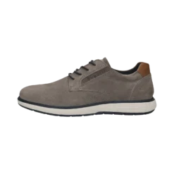 Leder Schnürer Taupe