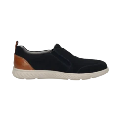 Leder Slip On Dunkelblau -Schuhe Verkäufe 321 AS561 1400 4100 004