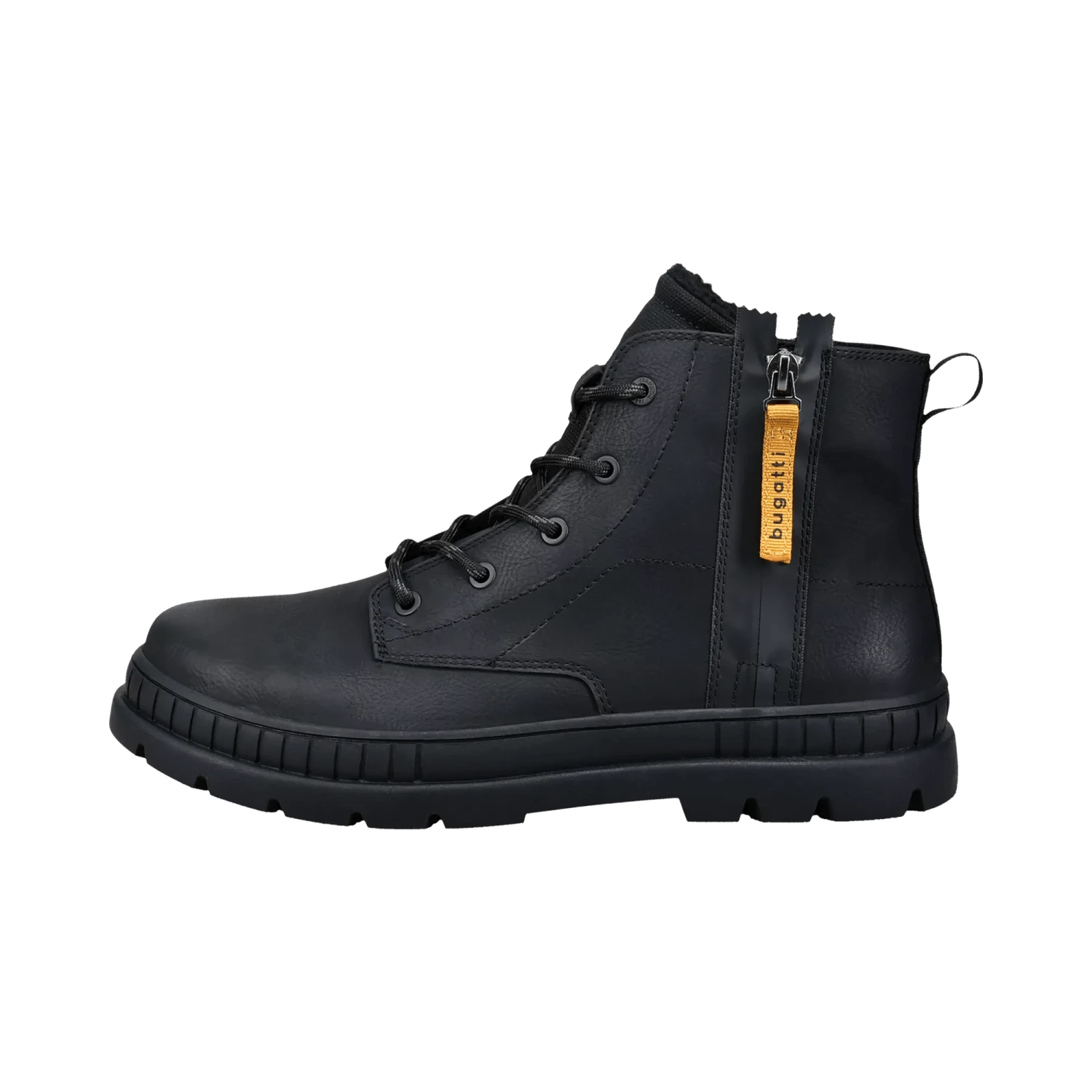 Schnürstiefel Schwarz 1 Schnürstiefel Schwarz