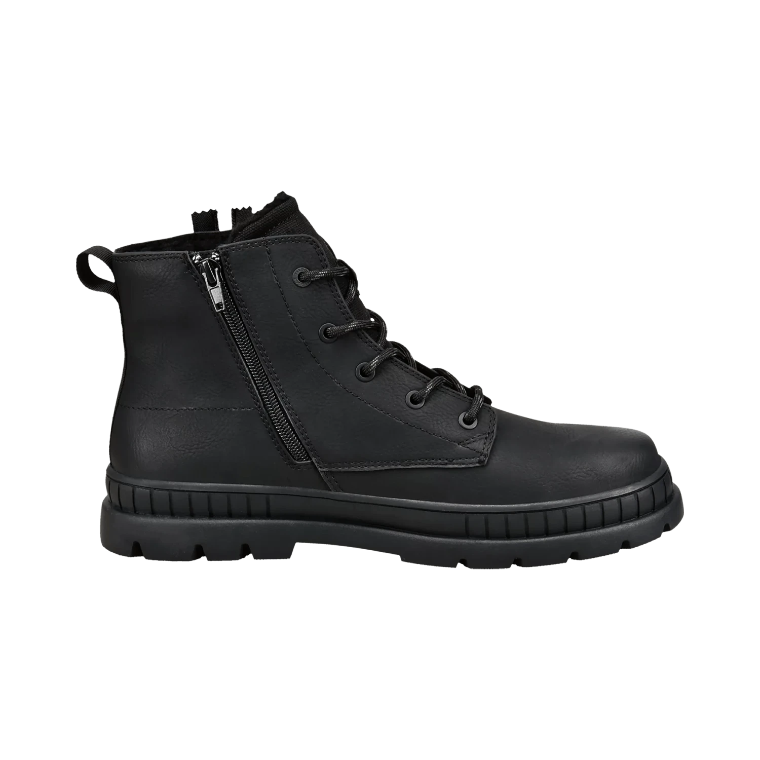 Schnürstiefel Schwarz 4 Schnürstiefel Schwarz – Bild 4