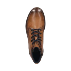 Leder Schnürstiefel Cognac -Schuhe Verkäufe 331 AON31 3200 6300 d