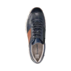 Leder Sneaker Dunkelblau -Schuhe Verkäufe 331 ARX01 4100 4100 d