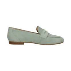 Leder Loafers Hellgrün -Schuhe Verkäufe 415 AQZ60 3400 7200 004