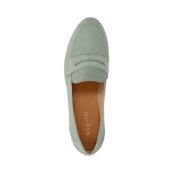 Leder Loafers Hellgrün -Schuhe Verkäufe 415 AQZ60 3400 7200 d