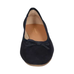Leder Ballerina Dunkelblau -Schuhe Verkäufe 415 AQZ61 3400 4100 005