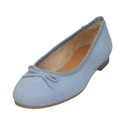 Leder Ballerina Hellblau -Schuhe Verkäufe 415 AQZ61 3400 4200 001