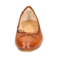 Leder Ballerina Cognac -Schuhe Verkäufe 415 AQZ61 4100 6300 005