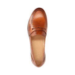 Leder Loafers Cognac -Schuhe Verkäufe 415 AR260 4100 6300 d