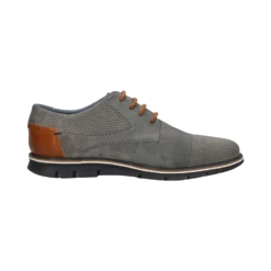 Leder Schnürer Grau -Schuhe Verkäufe 956685dd3aebb7f56228aab6310b0c5b