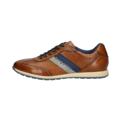 Leder Sneaker Cognac